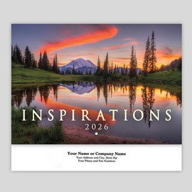 Inspirations Stapled Wall Calendar