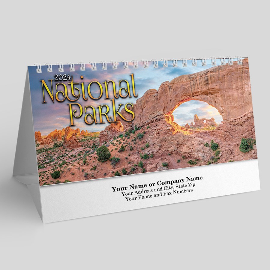 National Parks Desk Calendar by Brookhollow