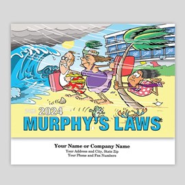 Murphys Law Stapled Wall Calendar