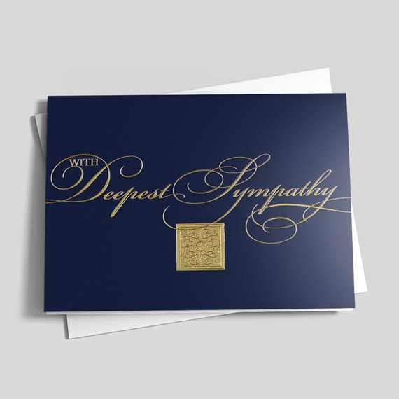 Royal Sympathies Card